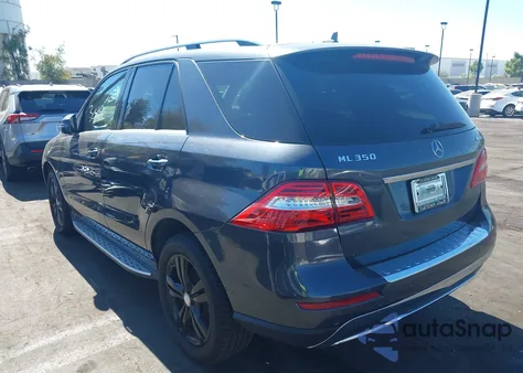 2013 Mercedes-Benz Ml 350 4Matic from USA, damaged, VIN 4JGDA5HBXDA200588